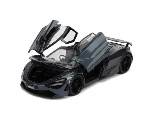 Машина Jada Fast and Furious 1:24 DragonModel Shaw's Mclaren 720S (серый) фото 3