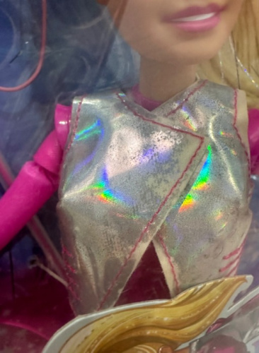 УЦЕНКА Кукла с летающим котом Попкорном из серии Barbie и космические приключения Барби DWD24 фото 3