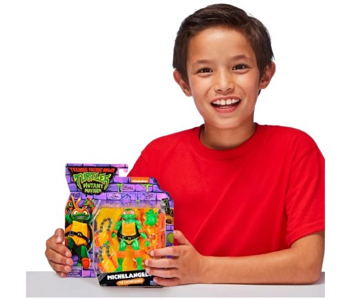 11 см Фигурка Playmates Черепашки-Ниндзя Микеланджело (Michelangelo) 83283 фото 5