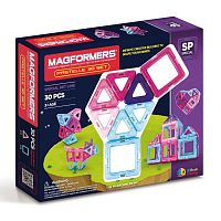 Магнитный конструктор MAGFORMERS 704002 (63097) 30 Pastelle