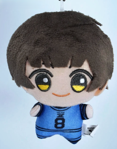 (номер 8) Аниме брелок мягкая игрушка Синяя тюрьма Блю Лок (Blue lock) 13 см