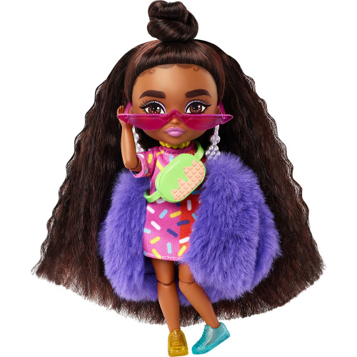 Кукла Barbie Экстра Минис HGP62-1 брюнетка фото 3