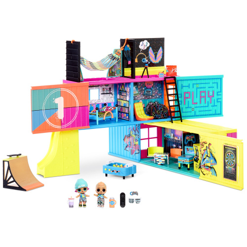 Домик для кукол LOL Clubhouse Playset с мебелью 569404 фото 11