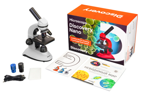 Микроскоп цифровой Discovery Nano Polar с книгой фото 2