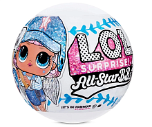 (баскетбол синий) 570370 LOL All-Star Команда Lucky Stars Sports 1 серия Baseball Sparkly