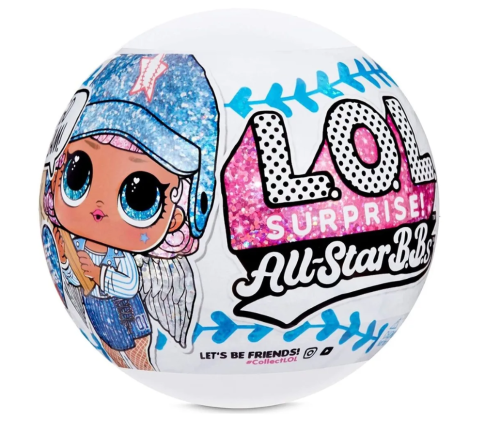 (баскетбол синий) 570370 LOL All-Star Команда Lucky Stars Sports 1 серия Baseball Sparkly