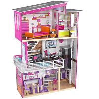Дом для Барби "Роскошный дизайн" (Luxury) с мебелью и интерактивом
