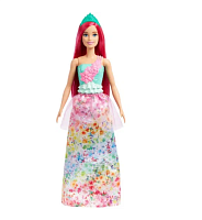 Кукла Barbie Dreamtopia Princess HGR15 (темно-розовые волосы)