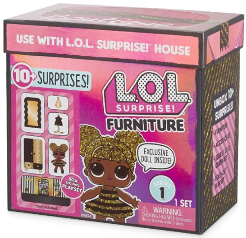 Стильная мебель для кукол Лол: L.O.L. Surprise Furniture Королева Пчел  Queen Bee 564119 Серия 1 фото 7