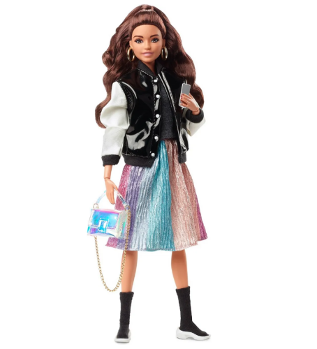 Кукла Barbie Barbiestyle 4 стильная с каштановыми волосами HCB75 фото 4