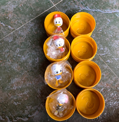Коллекционные фигурки сюрприз Утиные истории Disney DuckTales Money Stacks  (копилка) фото 10