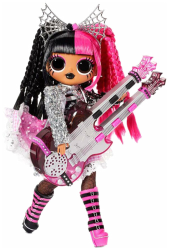 Кукла L.O.L. Surprise! OMG Remix Rock Metal Chick and Electric Guitar с электрогитарой 577577 фото 2