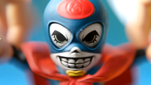 SM002BP Тянущаяся фигурка Supermasked со звуковыми датчиками фото 7