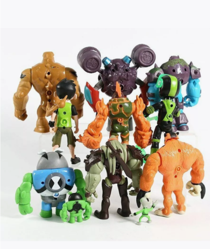 (Ben 10) Набор фигурок из 11 шт Бен 10 (3-13см) с подсветкой фото 3