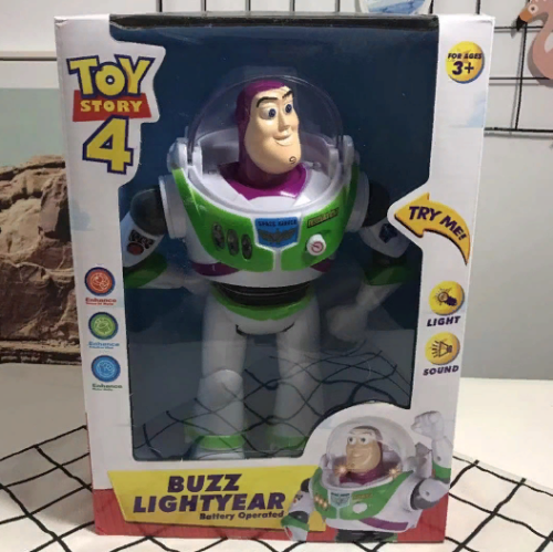 История игрушек 4 (Toy Story 4) Buzz Lightyear Говорящий Базз Лайтер со светом 30 см фото 2