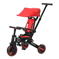 Велосипед детский трёхколесный складной Mr Sandman Чёрный/Красный