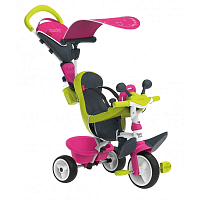 741201 Smoby Baby Driver трехколесный велосипед розовый