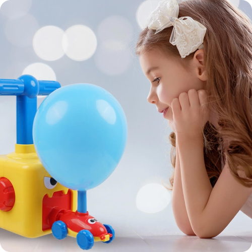 025330 Самый большой развивающий набор Машина на воздушном шаре Power Balloon Avia Air Bob Cars с космической станцией, ракетой и космонавтом фото 11