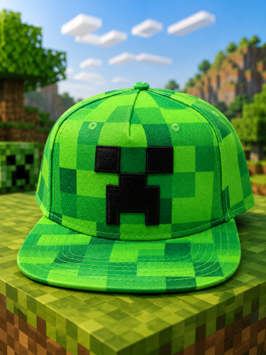 Бейсболка (кепка) Крипер  Minecraft (Майнкрафт) фото 2