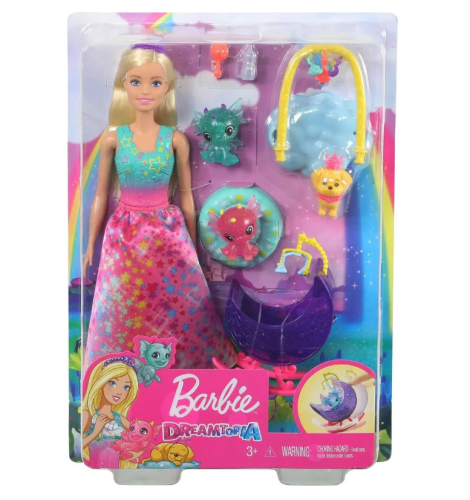 Набор игровой Barbie Заботливая принцесса Детский сад для драконов GJK51 (GJK49) Барби фото 2