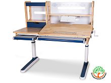 Детский стол Mealux Oxford Wood BD-920 Wood BL с полкой