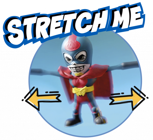 SM002BP Тянущаяся фигурка Supermasked со звуковыми датчиками фото 6