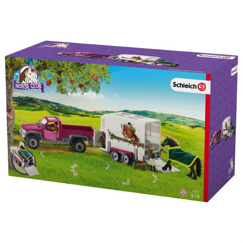 42346 Игровой набор Farm World - Пикап с прицепом для лошади фото 5