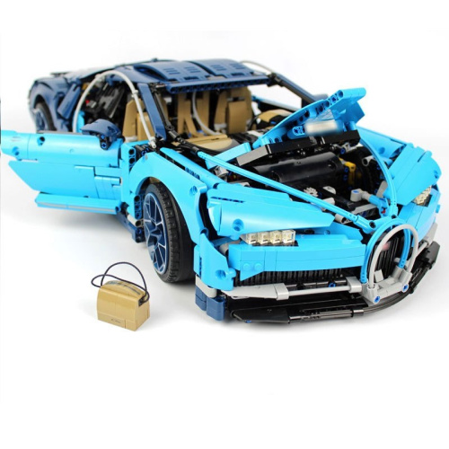 Конструктор Technic Lepin 20086 (King 90056)  Bugatti Chiron (Бугатти Шерон) синий фото 11