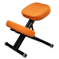 Smartstool  Металлический коленный стул KM01 Black с чехлом персиковый