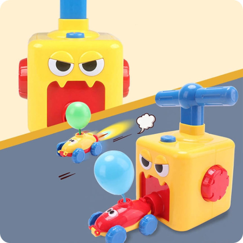 025330 Самый большой развивающий набор Машина на воздушном шаре Power Balloon Avia Air Bob Cars с космической станцией, ракетой и космонавтом фото 8