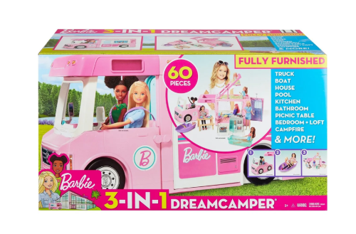 Набор игровой Barbie Дом мечты на колесах GHL93 Фургон-трансформер фото 2