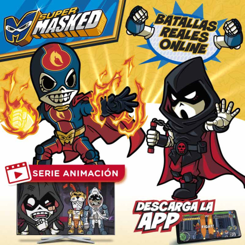 SM003BP Тянущаяся фигурка Supermasked со звуковыми датчиками фото 8