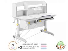 Парта трансформер ErgoKids Romana W/Multicolor (арт.Evo-70 W/Multicolor)