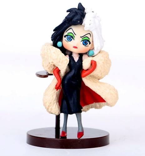 Набор из 3-х фигурок Дисней Круэлла, Малефисента, Злая Королева, игрушка Cruella, Стервелла фото 6