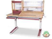 Детский стол Mealux Oxford Wood BD-920 Wood PN с полкой