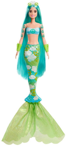 Кукла-сюрприз Barbie Color Reveal Rainbow Mermaid Series HCC46 фото 6