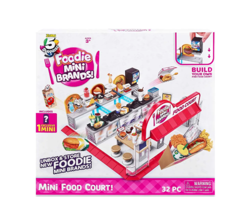 77263 Набор игровой Zuru 5 surprise Mini brands Food court Фуд-Корт фото 2