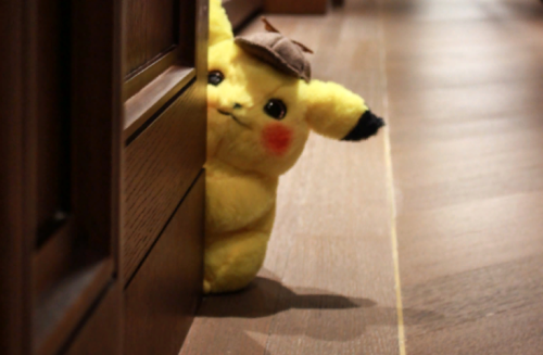 Detective Pikachu Покемон Мягкая игрушка Детектив Пикачу фото 3
