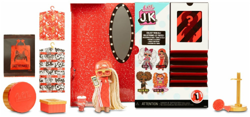 (красный) Кукла L.O.L. Surprise! J.K. Mini Fashion Doll M.C. Swag Серия 1 Мини Модницы 570769 фото 7