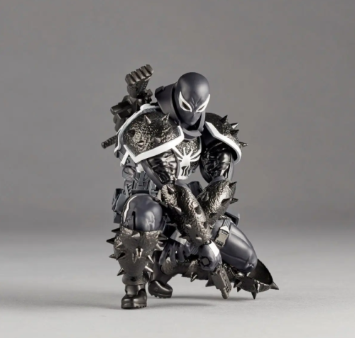 (чёрный) Фигурка Agent Venom большой набор Человек паук Веном фото 16