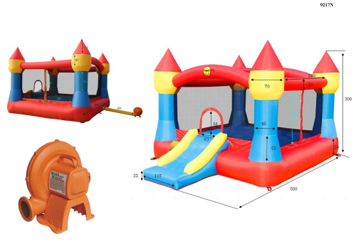 Надувной батут Happy Hop 9217N