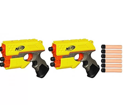 Hasbro Пистолетов Nerf N Strike Scout Ix-3 (Скаут) набор из 2х штук E6079 фото 2