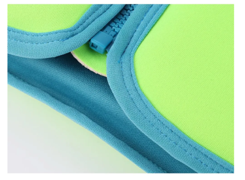 (Зеленый  - размер XL) Детский плавательный жилет для купания плавания и бассейна ( 122-134) фото 5