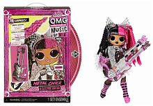 Кукла L.O.L. Surprise! OMG Remix Rock Metal Chick and Electric Guitar с электрогитарой 577577