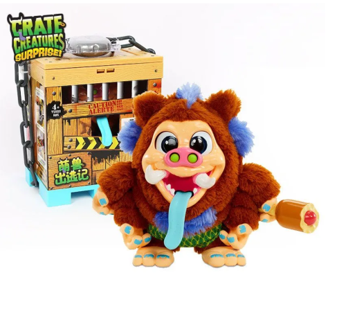 549253 Интерактивная игрушка Crate Creatures Snort Hog (Снорт) Монстр в клетке