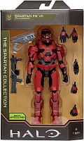 (красный) Фигурка героя HALO The Spartan Collection - Spartan MK VII с аксессуарами HLW0020