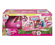 Кукольный транспорт Barbie Самолет мечты + кукла пилот GJB33 Барби
