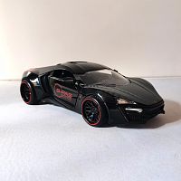 Машина Jada 1:24 Lykan Hypersport (черный с красным)