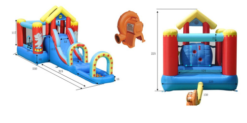 Надувной батут Happy Hop 9023 фото 2