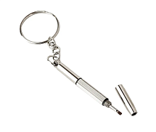 Брелок набор отверток для очков и электроники, металлическая, карманный мини-набор